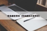 李承鹏世界杯（李承鹏孙兴世界杯）
