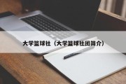 大学篮球社（大学篮球社团简介）