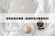 世界杯官方售票（世界杯官方售票软件）