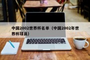 中国2002世界杯名单（中国2002年世界杯球员）