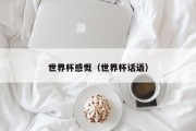 世界杯感慨（世界杯话语）
